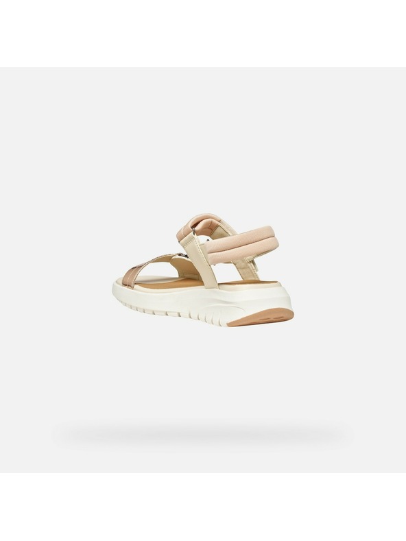 Geox Béžové dámské sandály Geox Flextride S