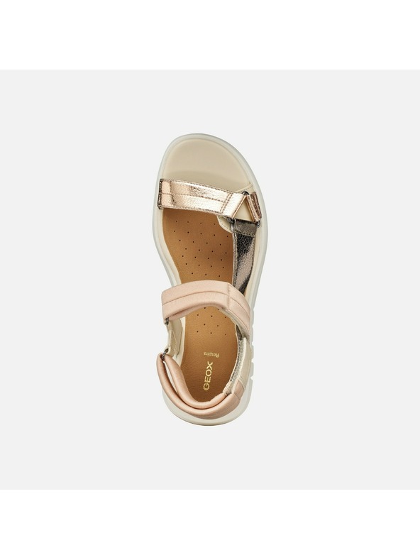 Geox Béžové dámské sandály Geox Flextride S