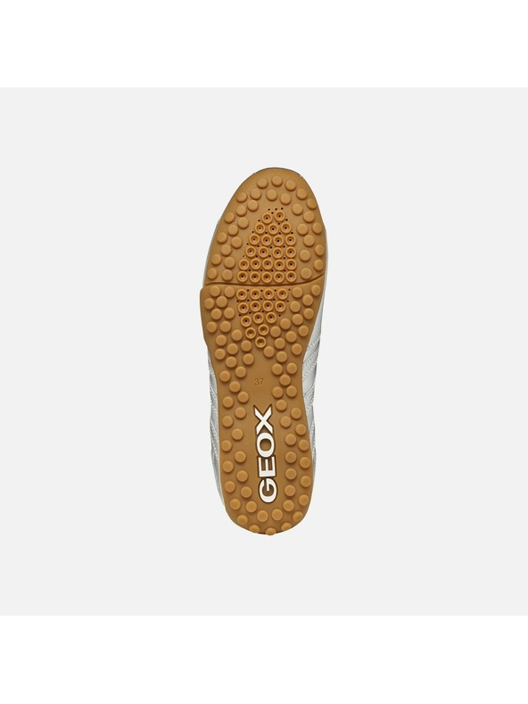 Geox Stříbrné dámské tenisky Geox Snake Original