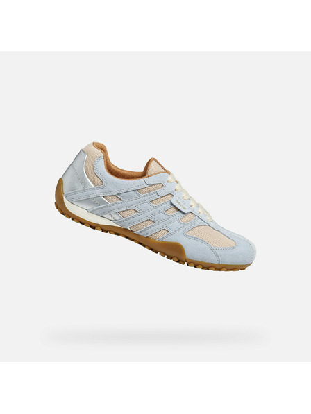 Geox Světle modré dámské tenisky Geox Snake Original