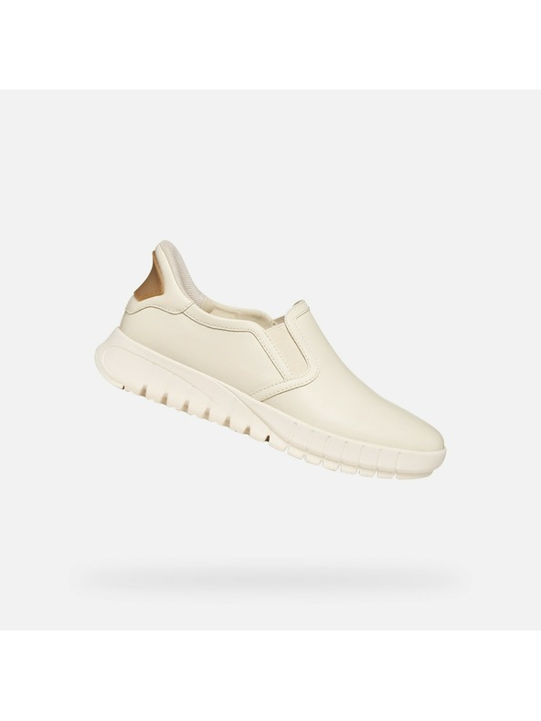 Geox Krémové dámské tenisky Geox Flextride Plus Fast in