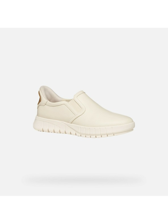 Geox Krémové dámské tenisky Geox Flextride Plus Fast in
