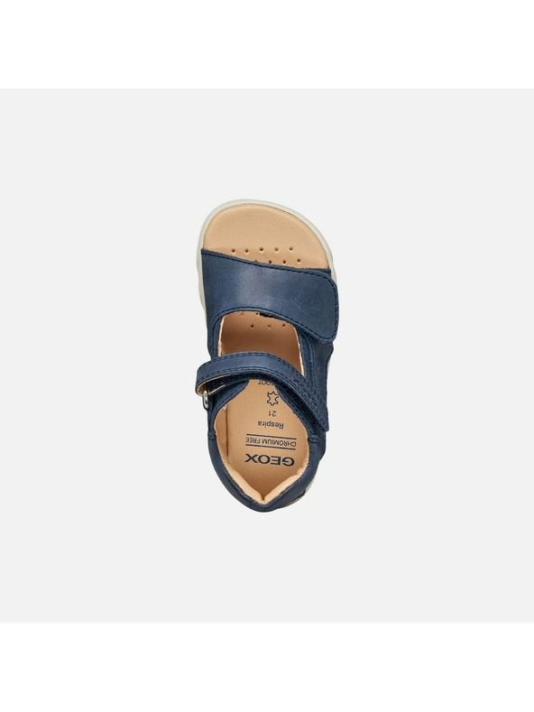 Geox Tmavě modré chlapecké barefoot sandály Geox Sandal Steppieup