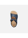 Geox Tmavě modré chlapecké barefoot sandály Geox Sandal Steppieup