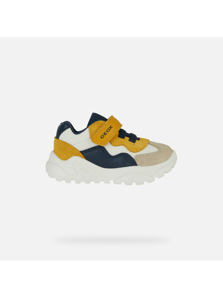Geox Béžové chlapecké tenisky Geox Ciufciuf