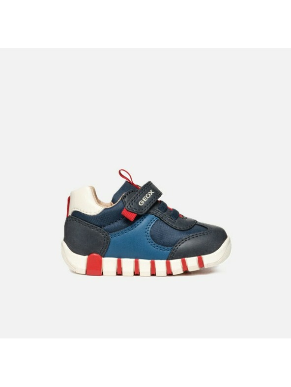 Geox Modré chlapecké barefoot boty pro první kroky Geox Iupidoo