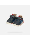 Geox Modré chlapecké barefoot boty pro první kroky Geox Iupidoo