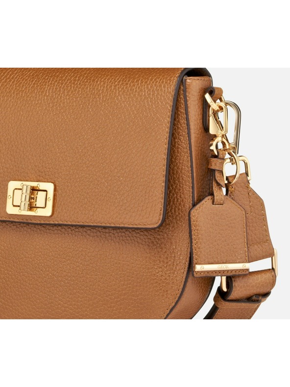 Geox Světle hnědá dámská kabelka Geox Flavie