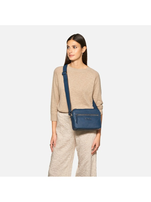 Geox Modrá dámská kabelka Geox Blandine