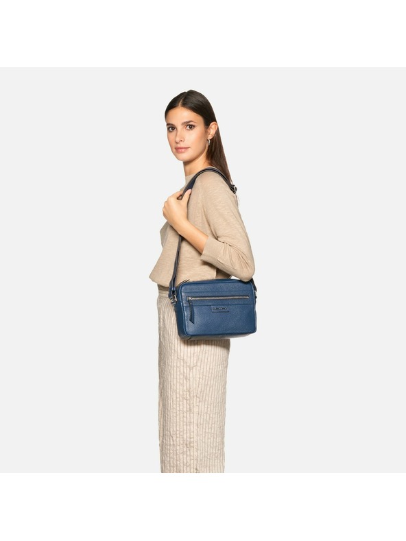 Geox Modrá dámská kabelka Geox Blandine