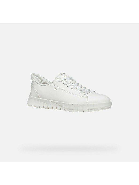 Geox Bílé pánské tenisky Geox Flextride Plus Fast in