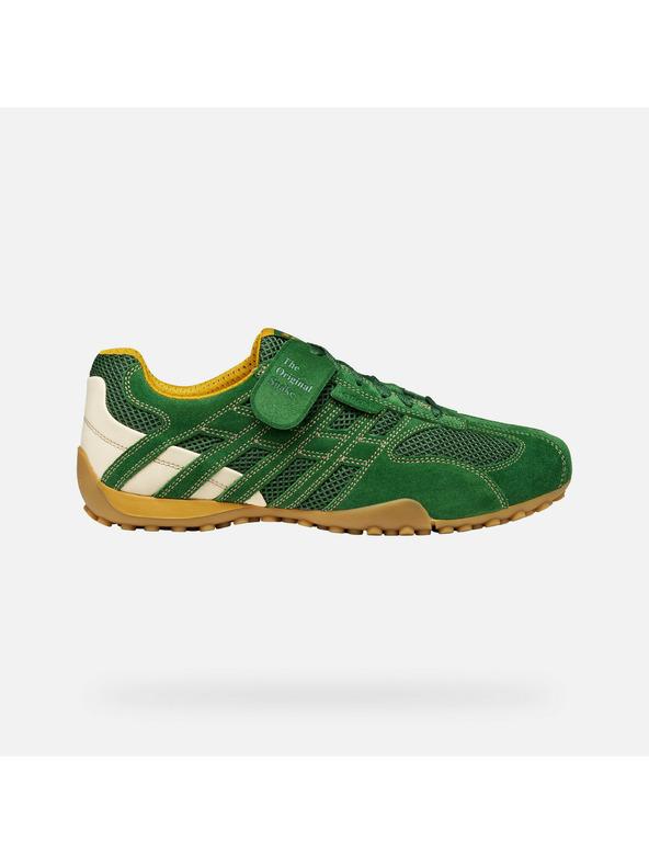 Geox Zelené pánské tenisky Geox Snake Original