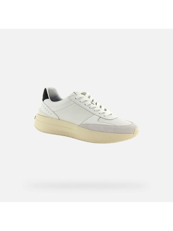 Geox Bílé pánské tenisky Geox Gxrn-01