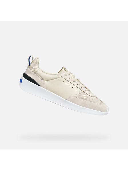 Geox Krémové pánské tenisky Geox Gxrn-02