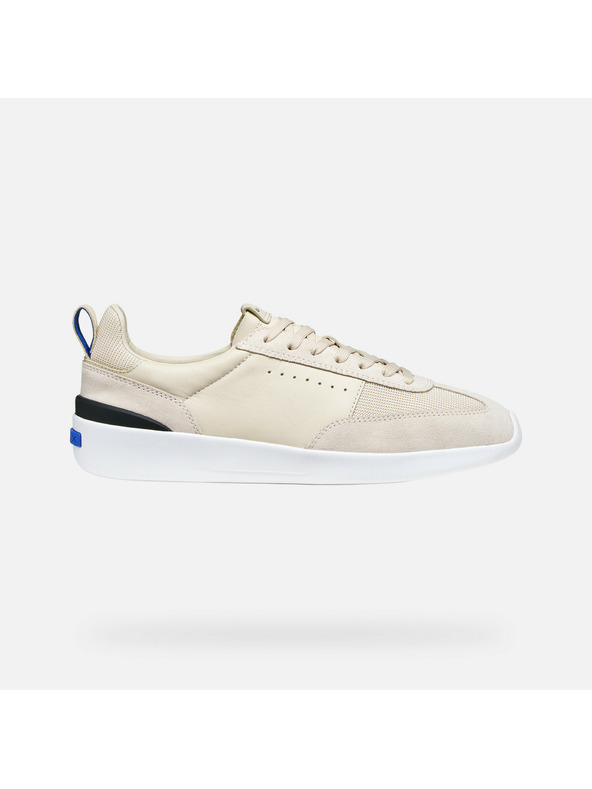 Geox Krémové pánské tenisky Geox Gxrn-02