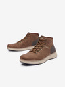Celio Hnědé pánské kotníkové zimní boty Celio