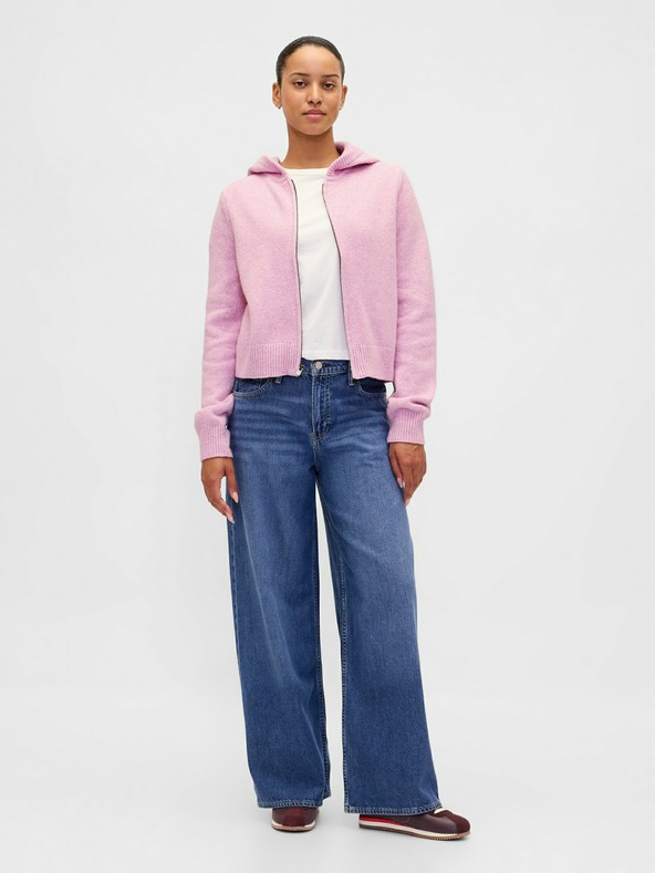 GAP Svetr na zip CashSoft GAP