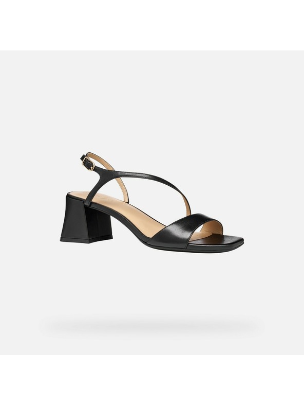 Geox Černé dámské sandály Geox New Eraklia 50 T01