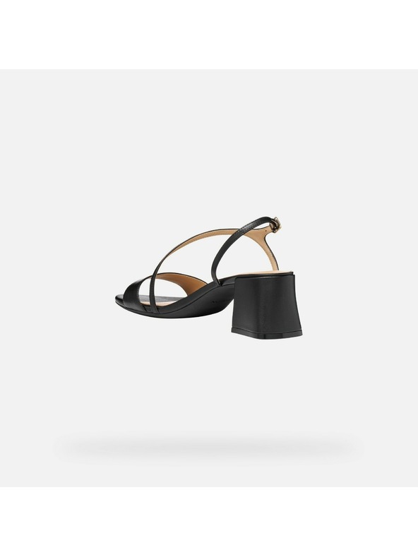 Geox Černé dámské sandály Geox New Eraklia 50 T01