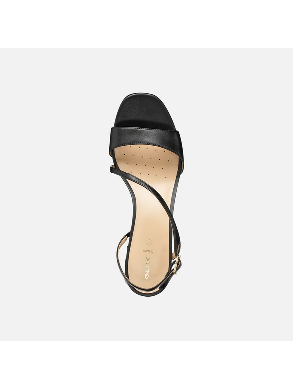 Geox Černé dámské sandály Geox New Eraklia 50 T01