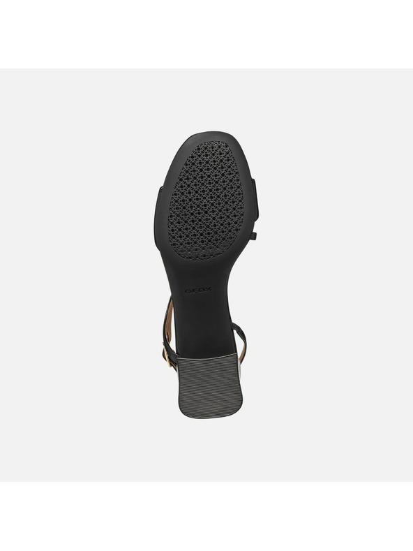 Geox Černé dámské sandály Geox New Eraklia 50 T01