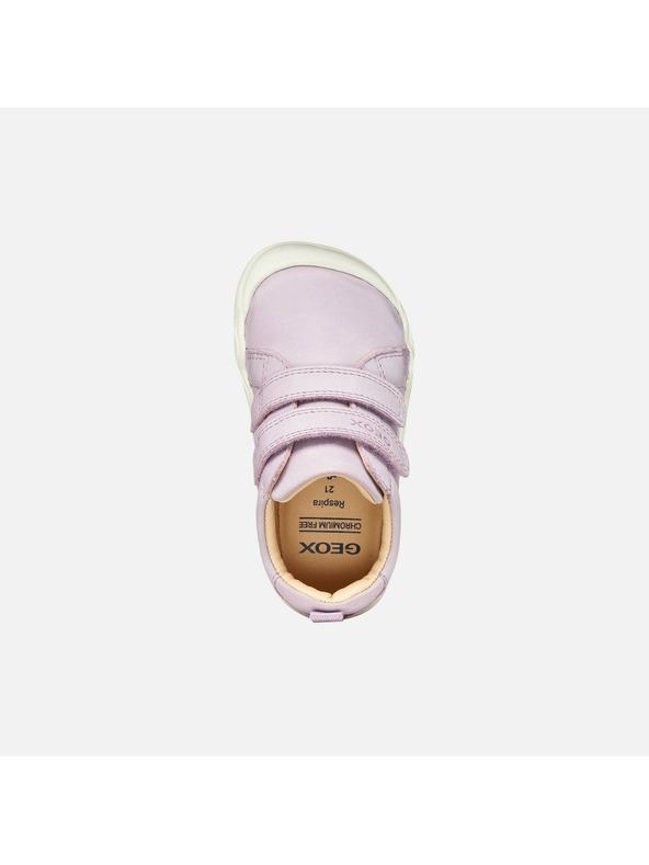 Geox Růžové dívčí barefoot tenisky Geox Steppieup