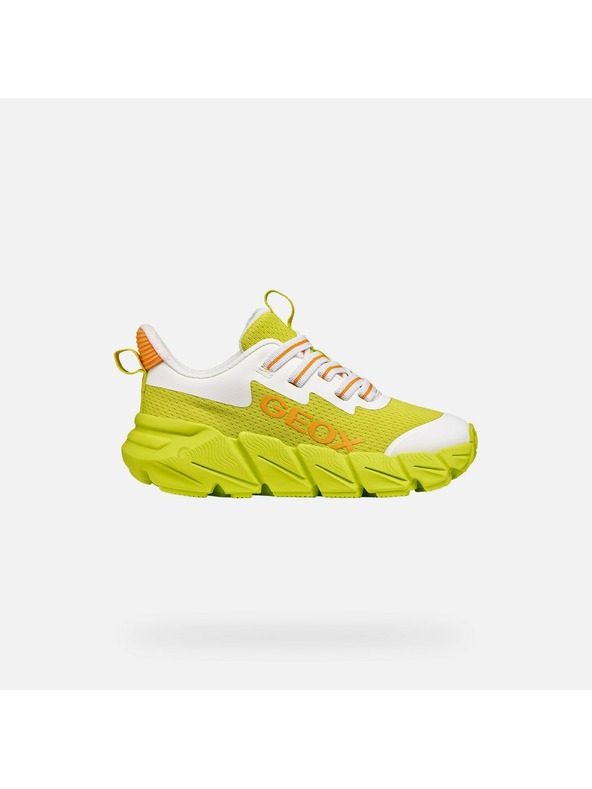 Geox Zelené chlapecké tenisky Geox Flexyper Fast