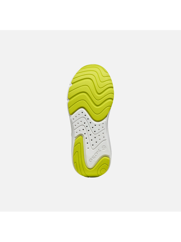 Geox Bílé chlapecké tenisky Geox Pro-Ran