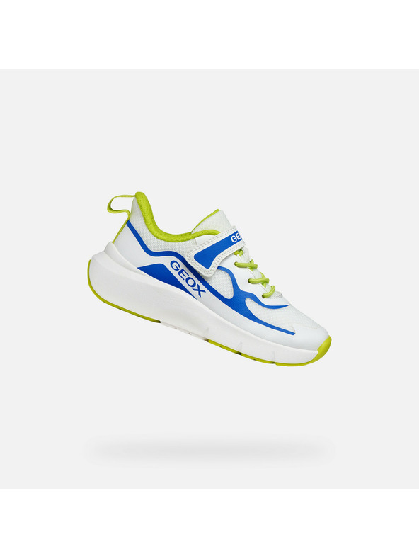 Geox Bílé chlapecké tenisky Geox Pro-Ran