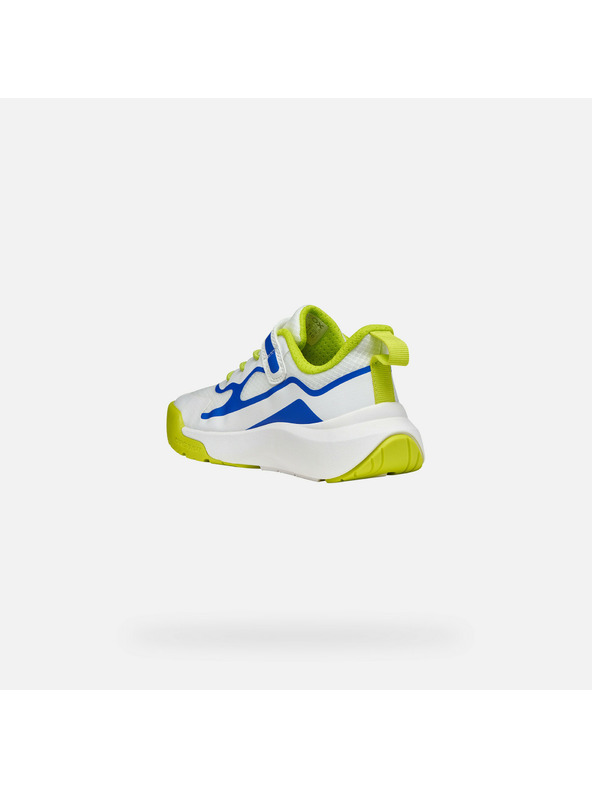 Geox Bílé chlapecké tenisky Geox Pro-Ran