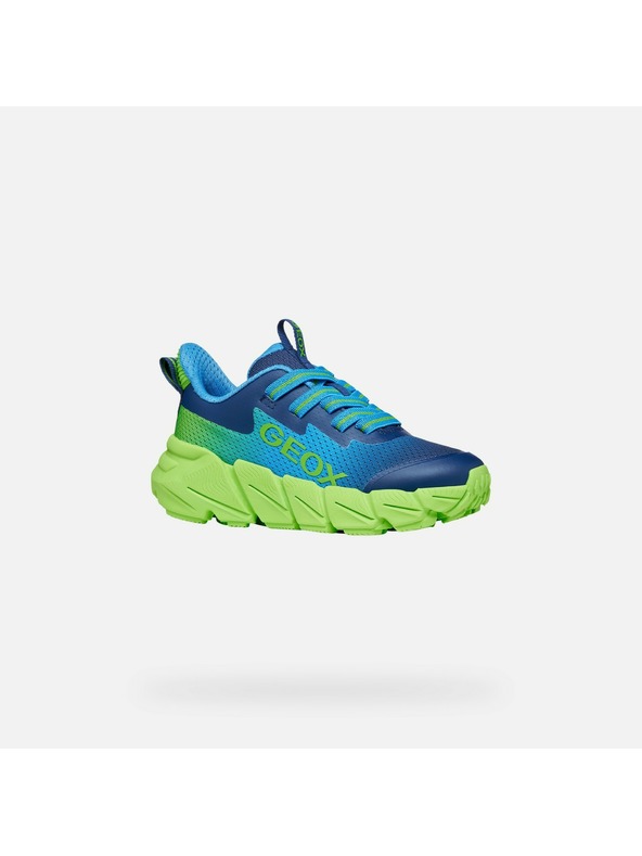 Geox Tmavě modré chlapecké tenisky Geox Flexyper Fast