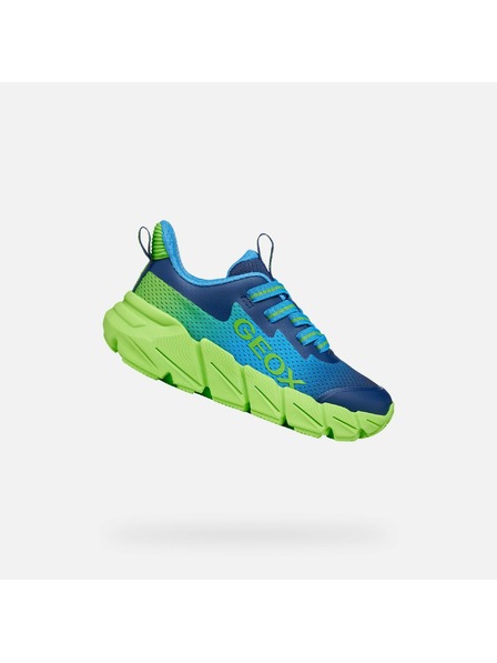 Geox Tmavě modré chlapecké tenisky Geox Flexyper Fast