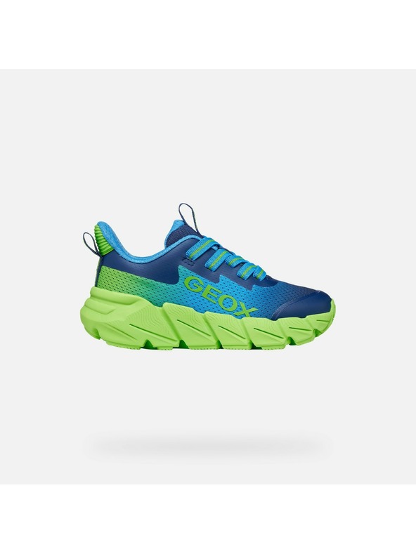 Geox Tmavě modré chlapecké tenisky Geox Flexyper Fast