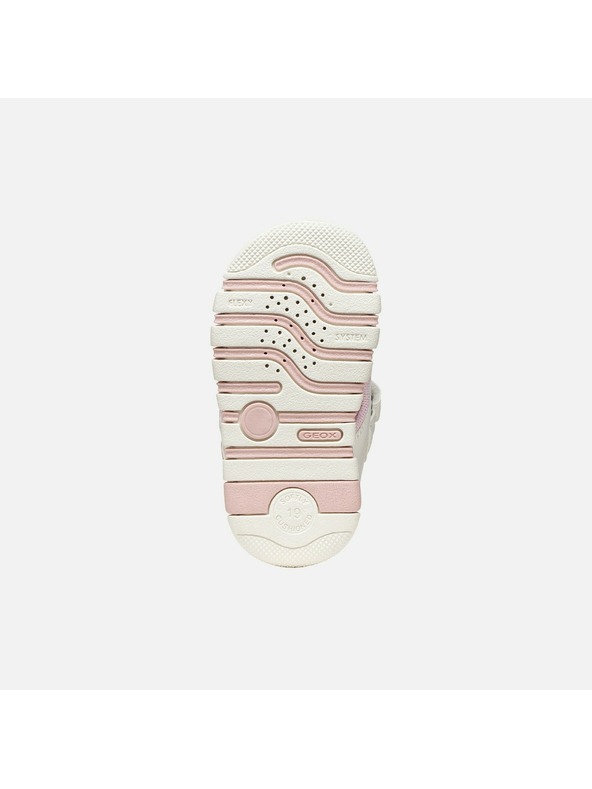 Geox Bílé dívčí sandály pro první kroky Geox Sandal Iupidoo