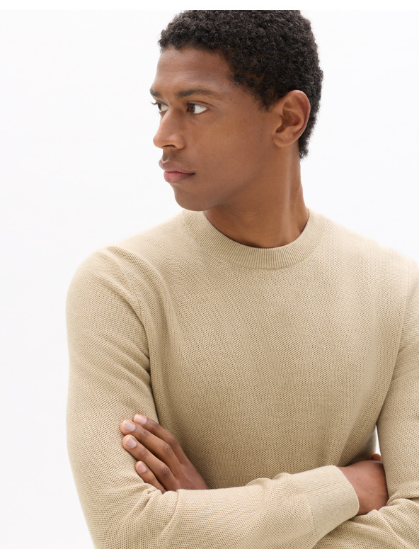 Celio Svetr Bepic s kulatým výstřihem