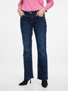 Orsay Tmavě modré dámské bootcut džíny ORSAY