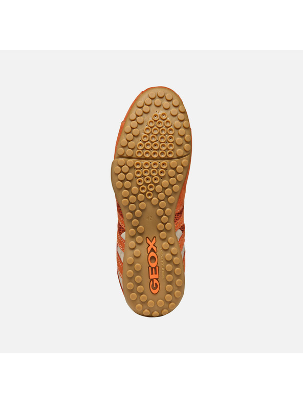 Geox Oranžové pánské tenisky Geox Snake Original