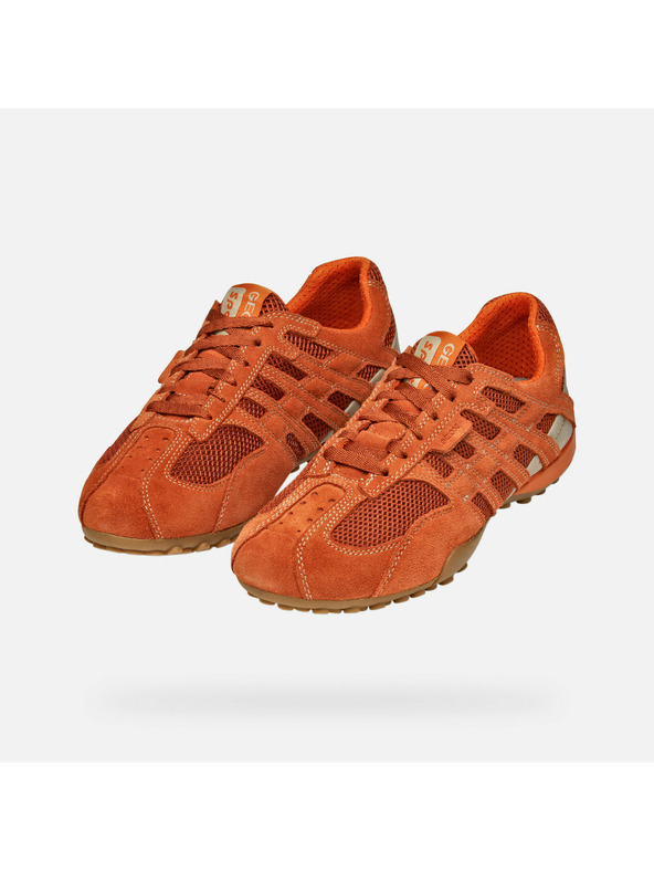 Geox Oranžové pánské tenisky Geox Snake Original