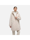 Geox Světle růžová dámská parka Geox Hoara