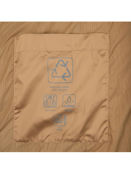 Geox Světle hnědá dámská péřová bunda Geox Zosma