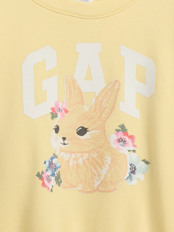 GAP Dětská oversize mikina s logem Gap