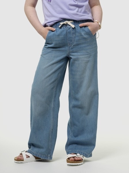 GAP Dětské džíny High Rise Wide-Leg GAP