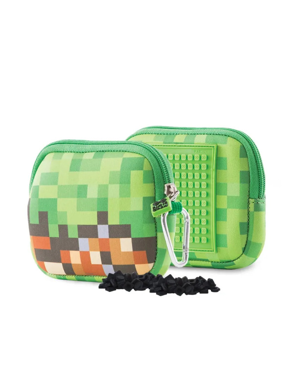 PIXIE CREW PIXIE CREW pixelové pouzdro zeleno-hnědé