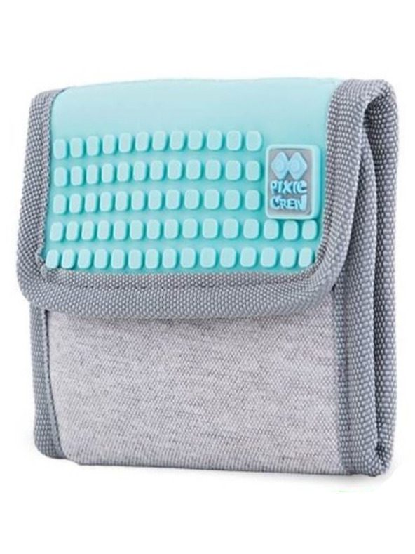 PIXIE CREW PIXIE CREW kreativní peněženka šedá/tyrkysová