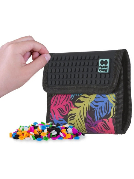 PIXIE CREW PIXIE CREW kreativní peněženka barevná pírka