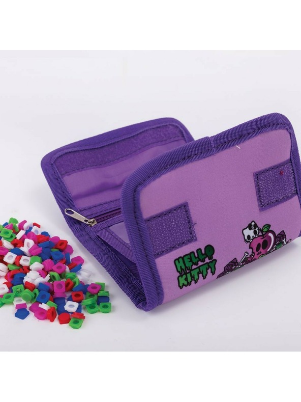 PIXIE CREW PIXIE CREW kreativní pěněženka Hello Kitty fialová