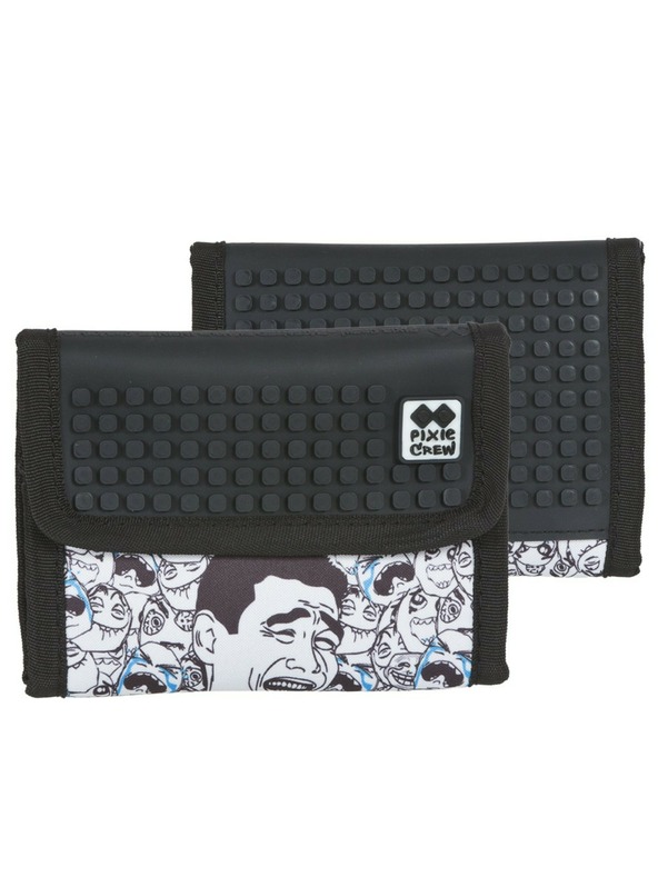 PIXIE CREW PIXIE CREW kreativní pěněženka Yaoming černá