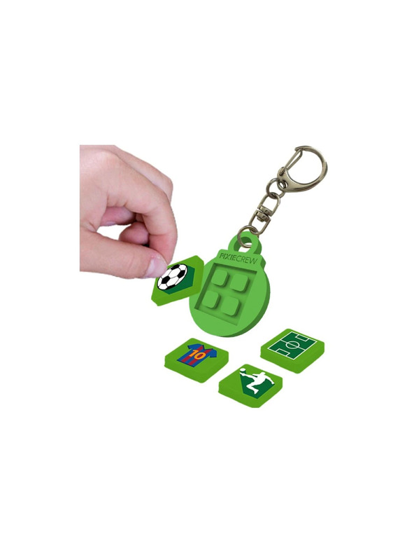 PIXIE CREW PIXIE CREW přívěšek zelený fotbal