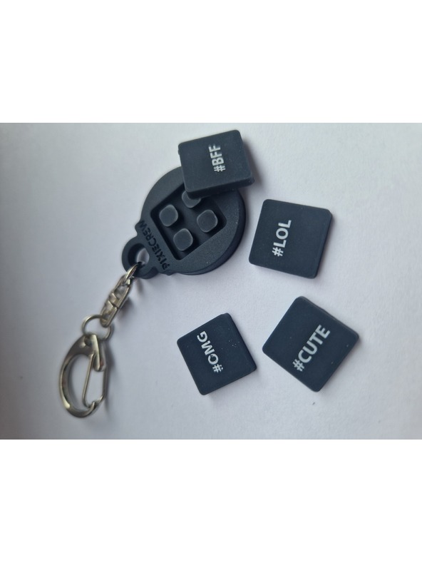 PIXIE CREW PIXIE CREW kreativní přívěšek černý