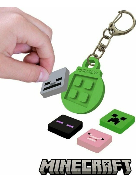 PIXIE CREW PIXIE CREW přívěšek zelený Minecraft